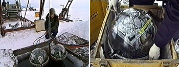 On the lake, March 2001 / ZDF